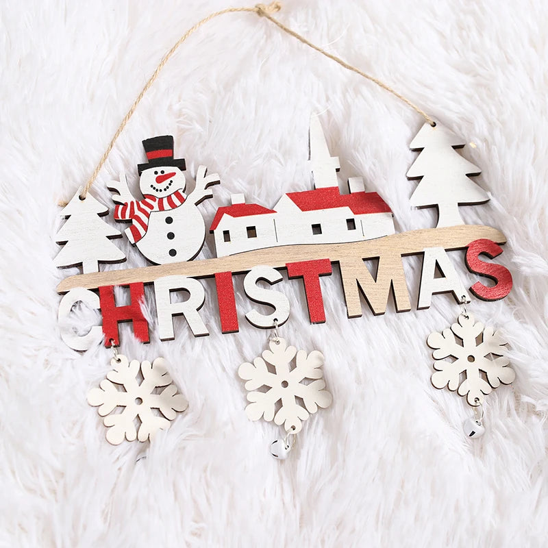 Christmas Wooden Hanging Ornament