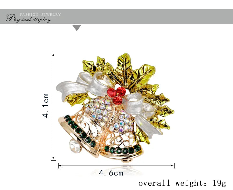 Luxury Exquisite Christmas Brooches Pins