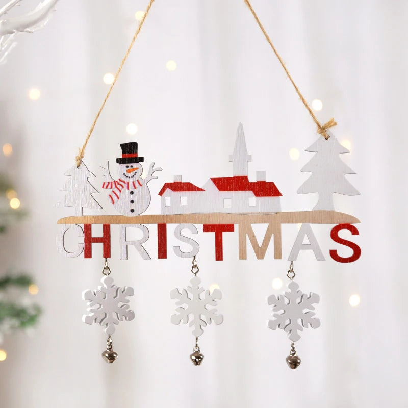 Christmas Wooden Hanging Ornament