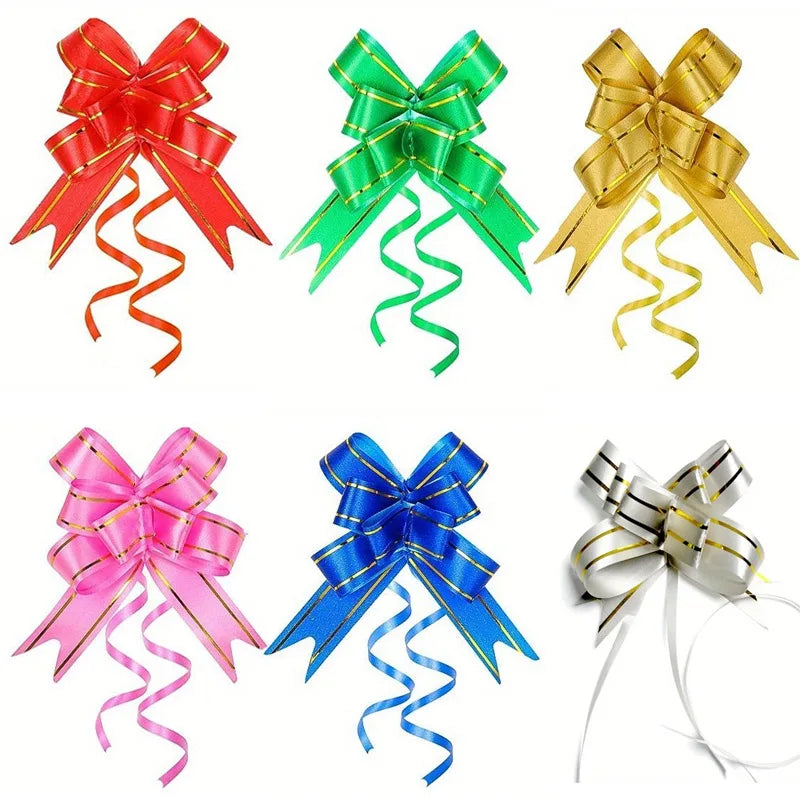 Solid Color Bow Colorful Ribbons