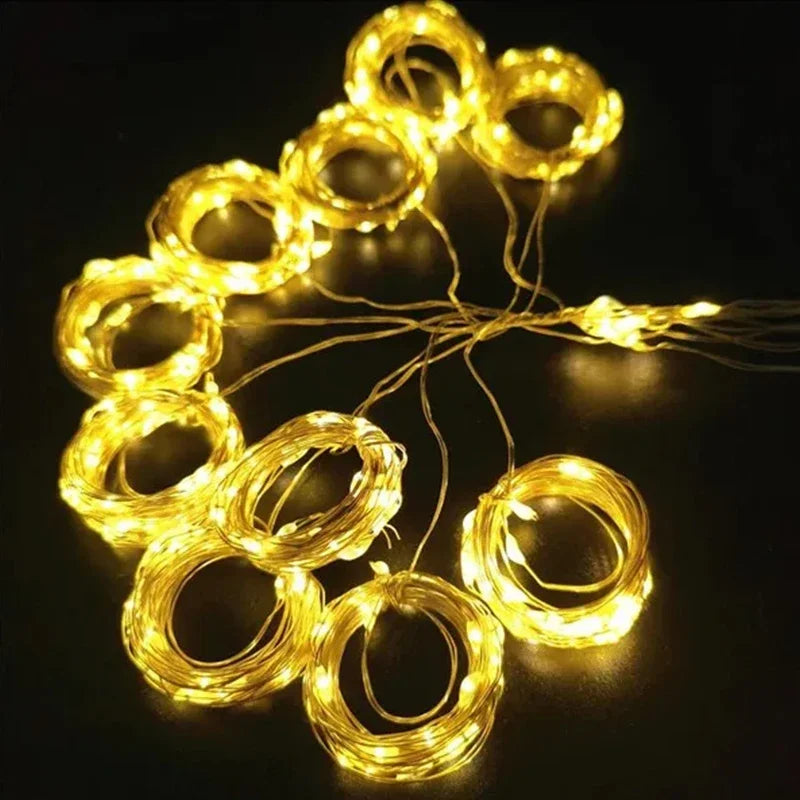 LED Curtain String Fairy Lights