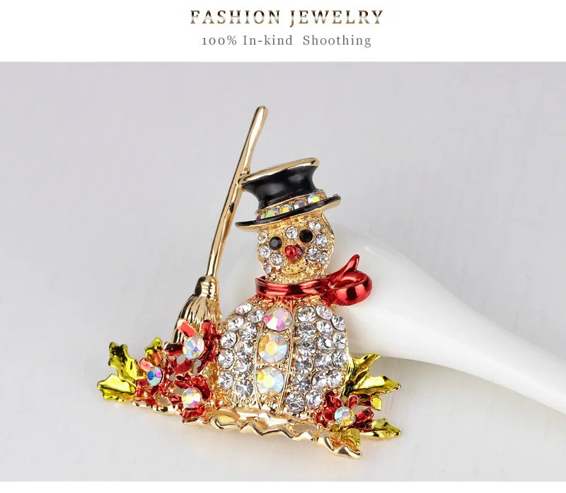 Luxury Exquisite Christmas Brooches Pins