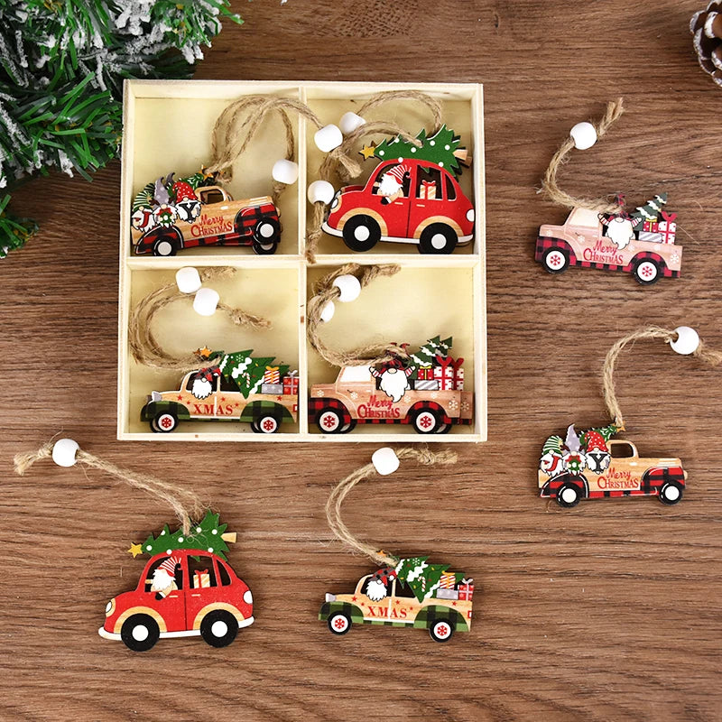 Christmas Wooden Pendants