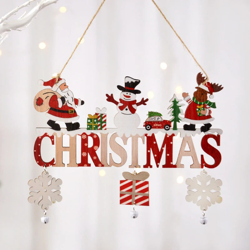 Christmas Wooden Hanging Ornament