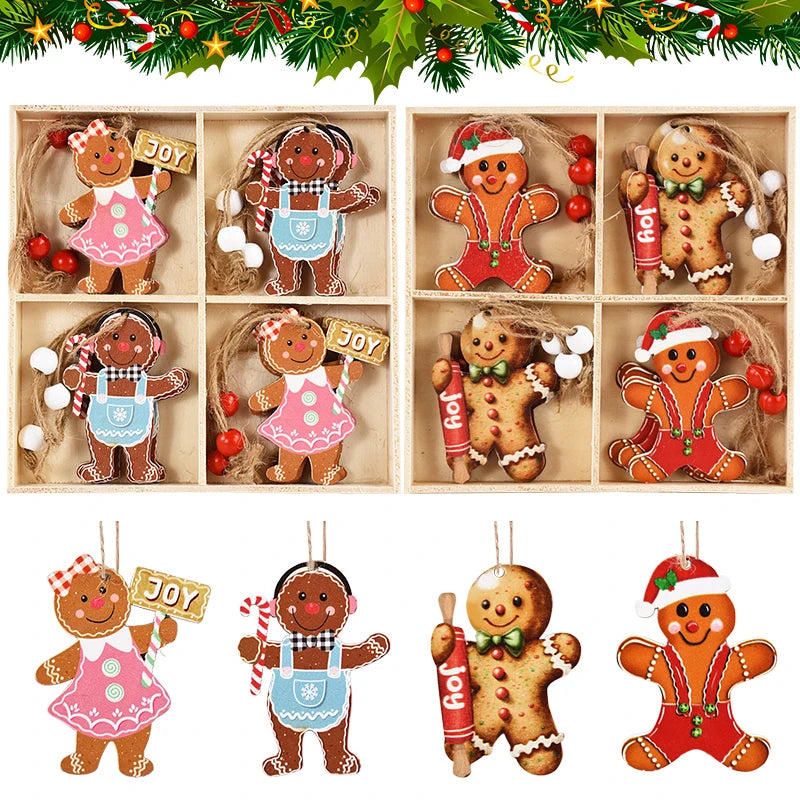 Christmas Wooden Pendants