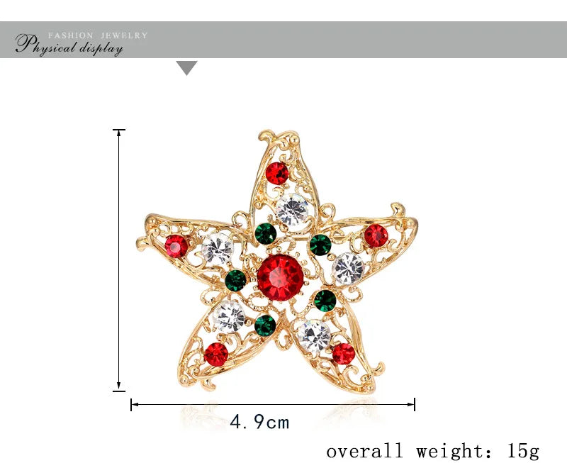 Luxury Exquisite Christmas Brooches Pins