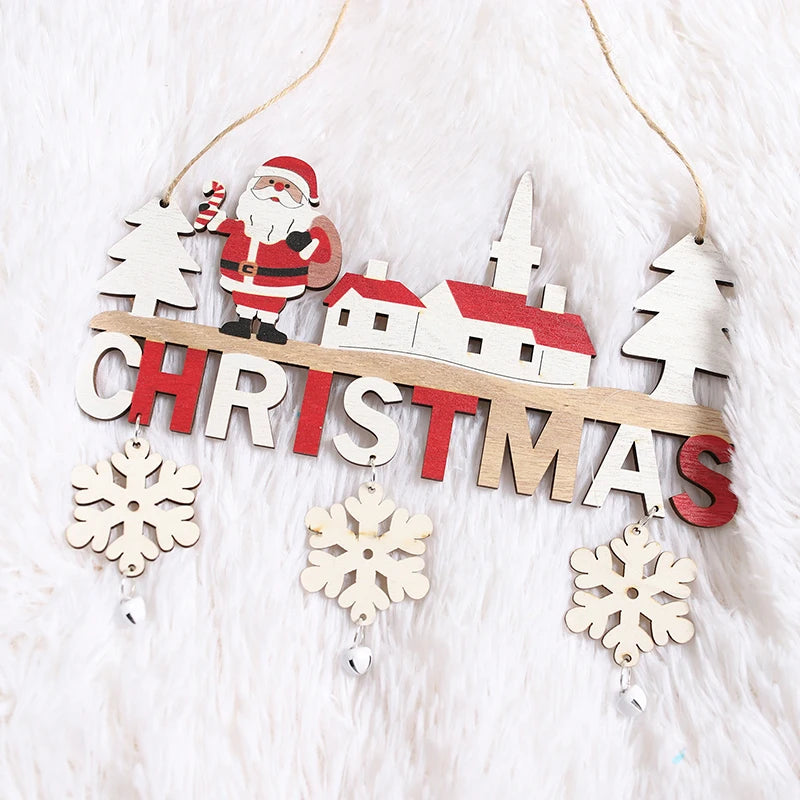 Christmas Wooden Hanging Ornament