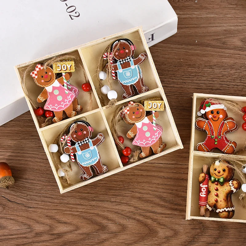 Christmas Wooden Pendants