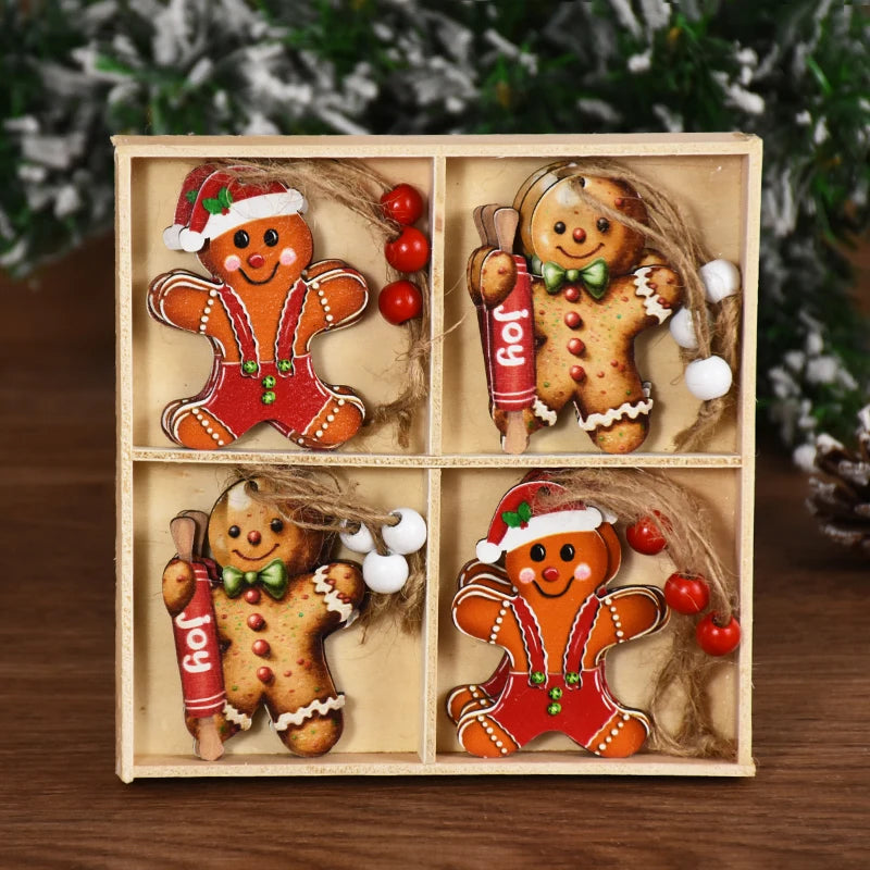 Christmas Wooden Pendants