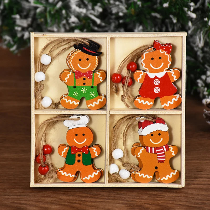 Christmas Wooden Pendants