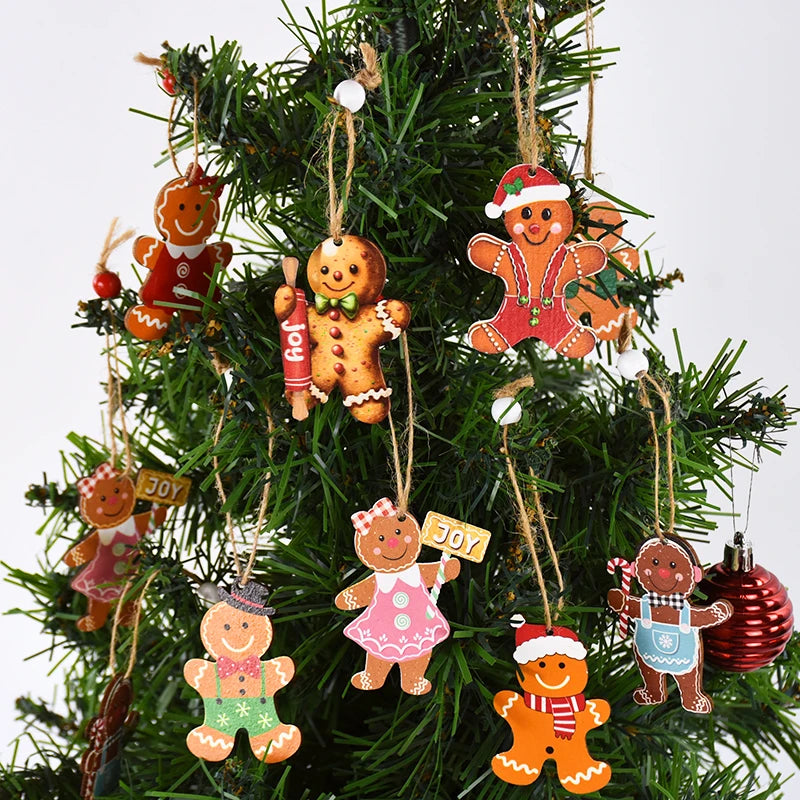 Christmas Wooden Pendants