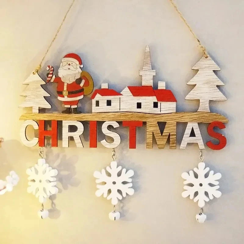 Christmas Wooden Hanging Ornament