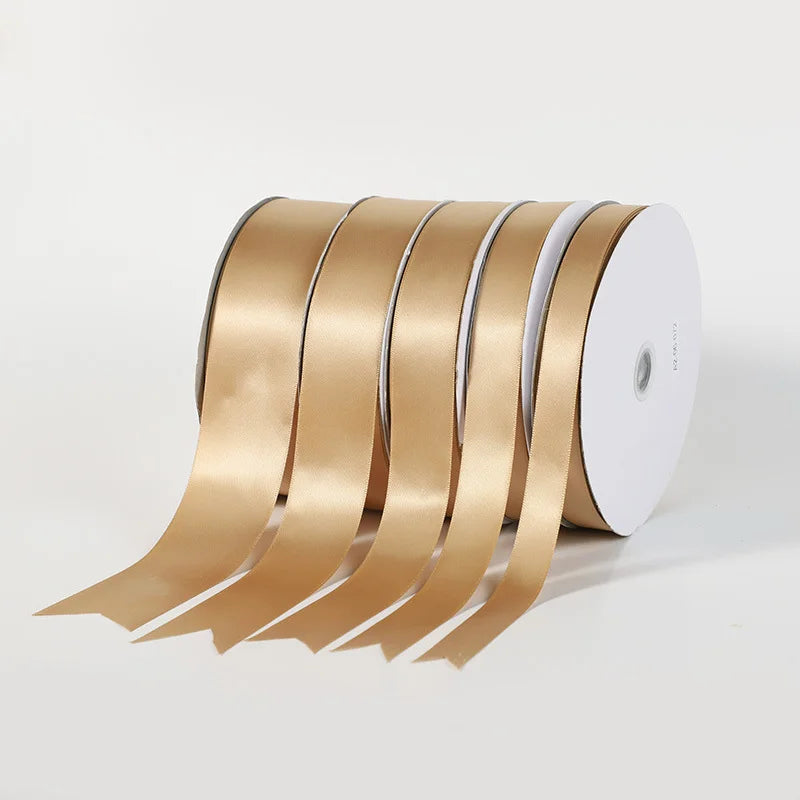 Gift Wrapping Ribbon Gold