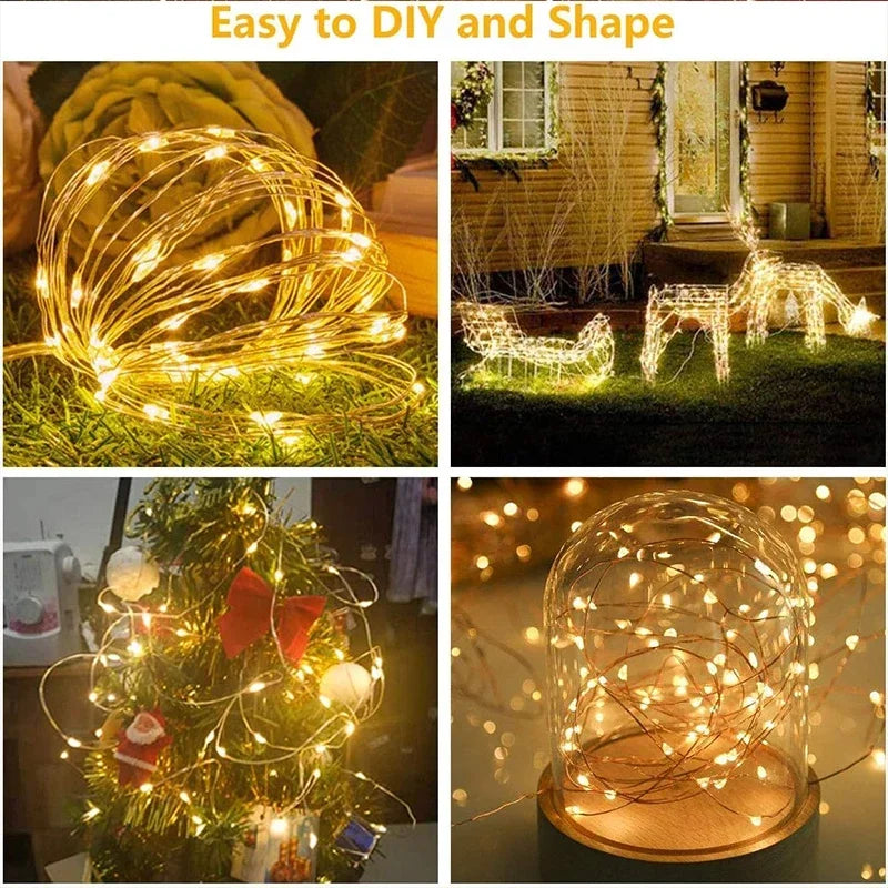 LED Curtain String Fairy Lights