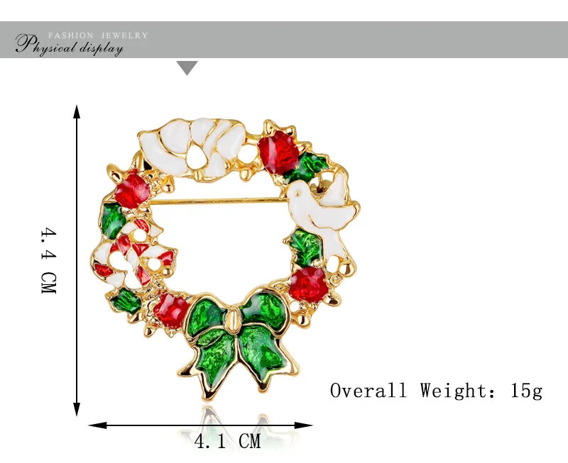 Luxury Exquisite Christmas Brooches Pins