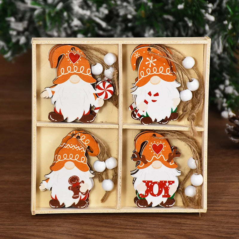 Christmas Wooden Pendants