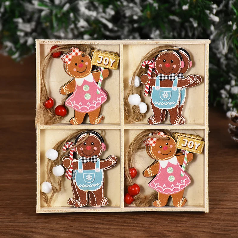 Christmas Wooden Pendants