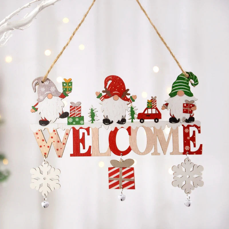 Christmas Wooden Hanging Ornament